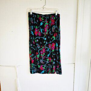 Women's Laurissa elastic waist colorful skirt size 16